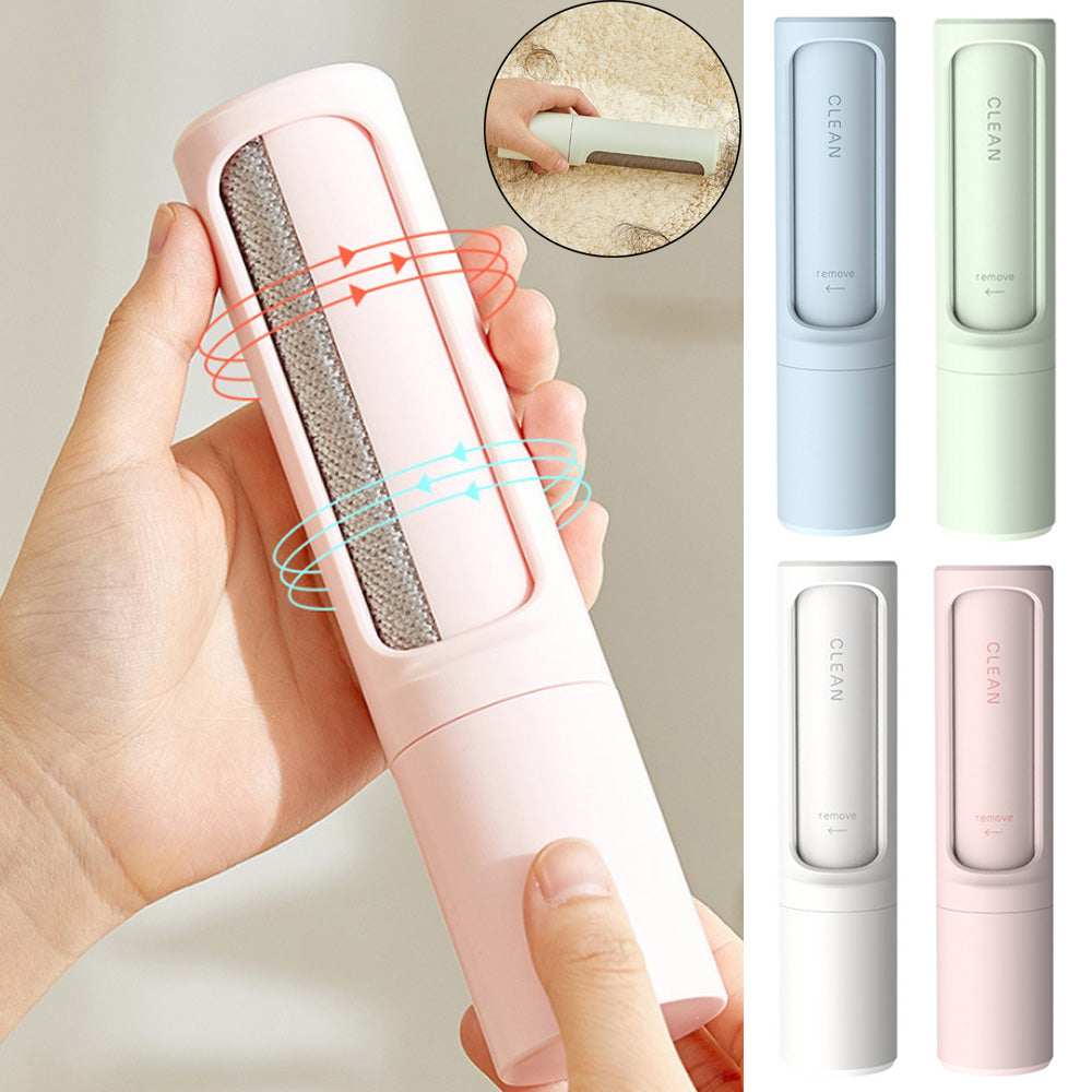Household electrostatic clothes hair removal brush
