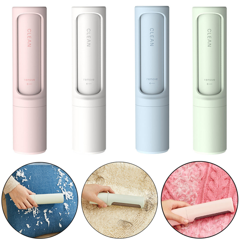 Household electrostatic clothes hair removal brush