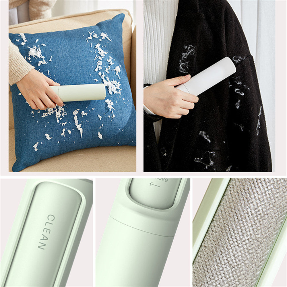 Household electrostatic clothes hair removal brush