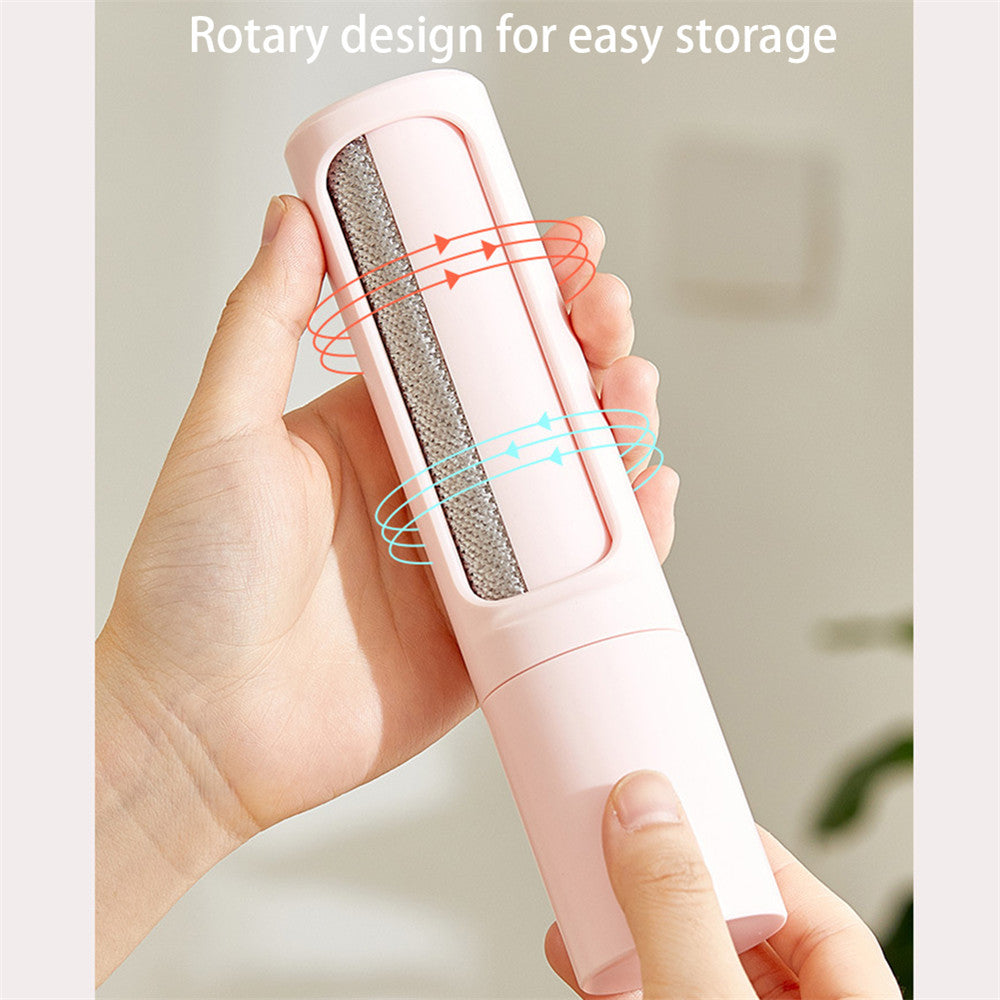 Household electrostatic clothes hair removal brush