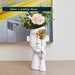White artificial flower