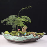 Ceramic Zisha Orchid Planting Bonsai Living Room Bonsai Basin