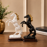 Unique horse statue for table décor