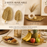 Luxicoo Leaf Shape Ceramic Tray