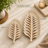 Luxicoo Leaf Shape Ceramic Tray