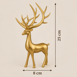 2 Piece Reindeer Figurines Decor Nordic European Style