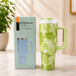 Imported DurableTumbler with flower design