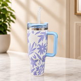 Imported DurableTumbler with flower design