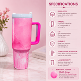 Imported DurableTumbler with marble design
