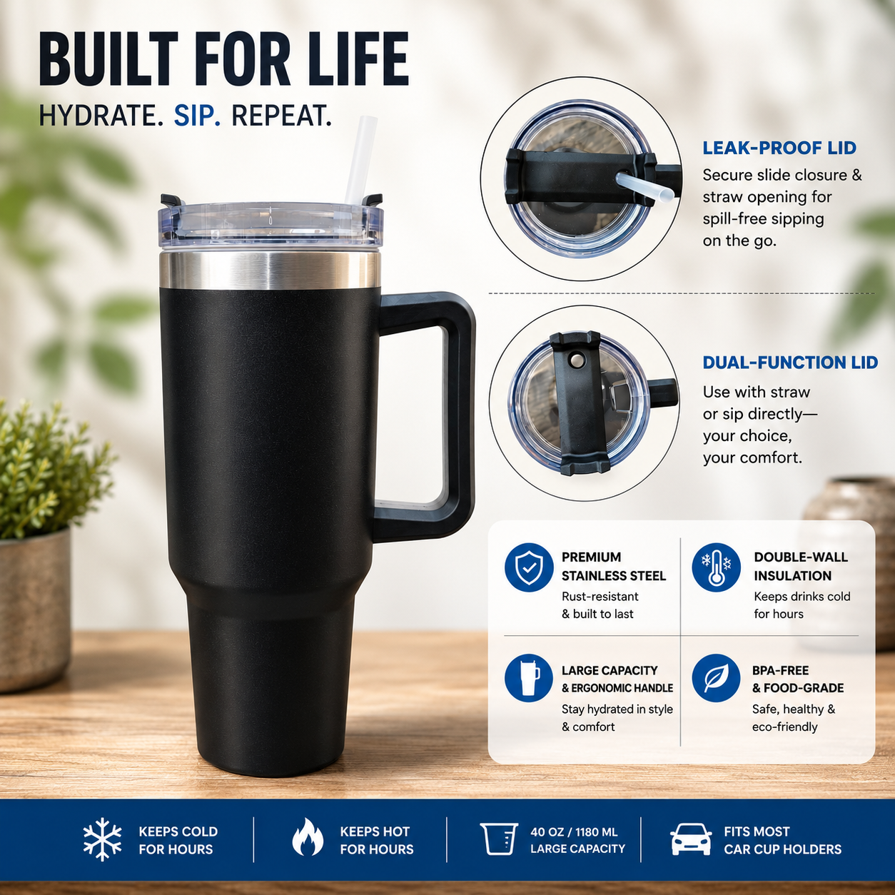 Imported DurableTumbler