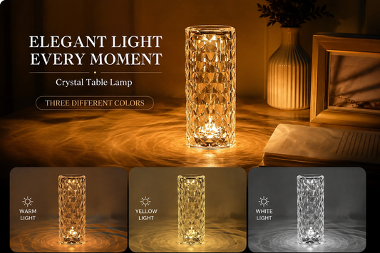 Unique diamond Design Crystal Lamp