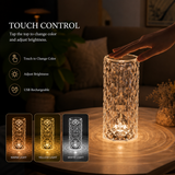 Unique diamond Design Crystal Lamp