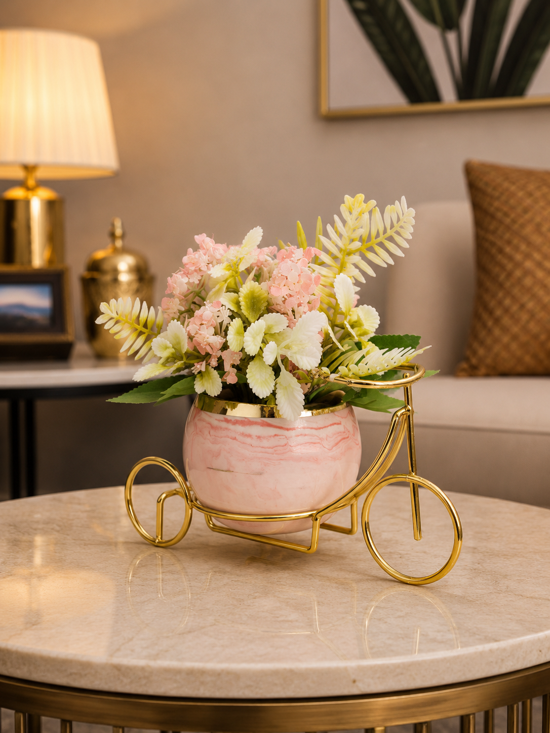 Tricycle Design Flower Pot