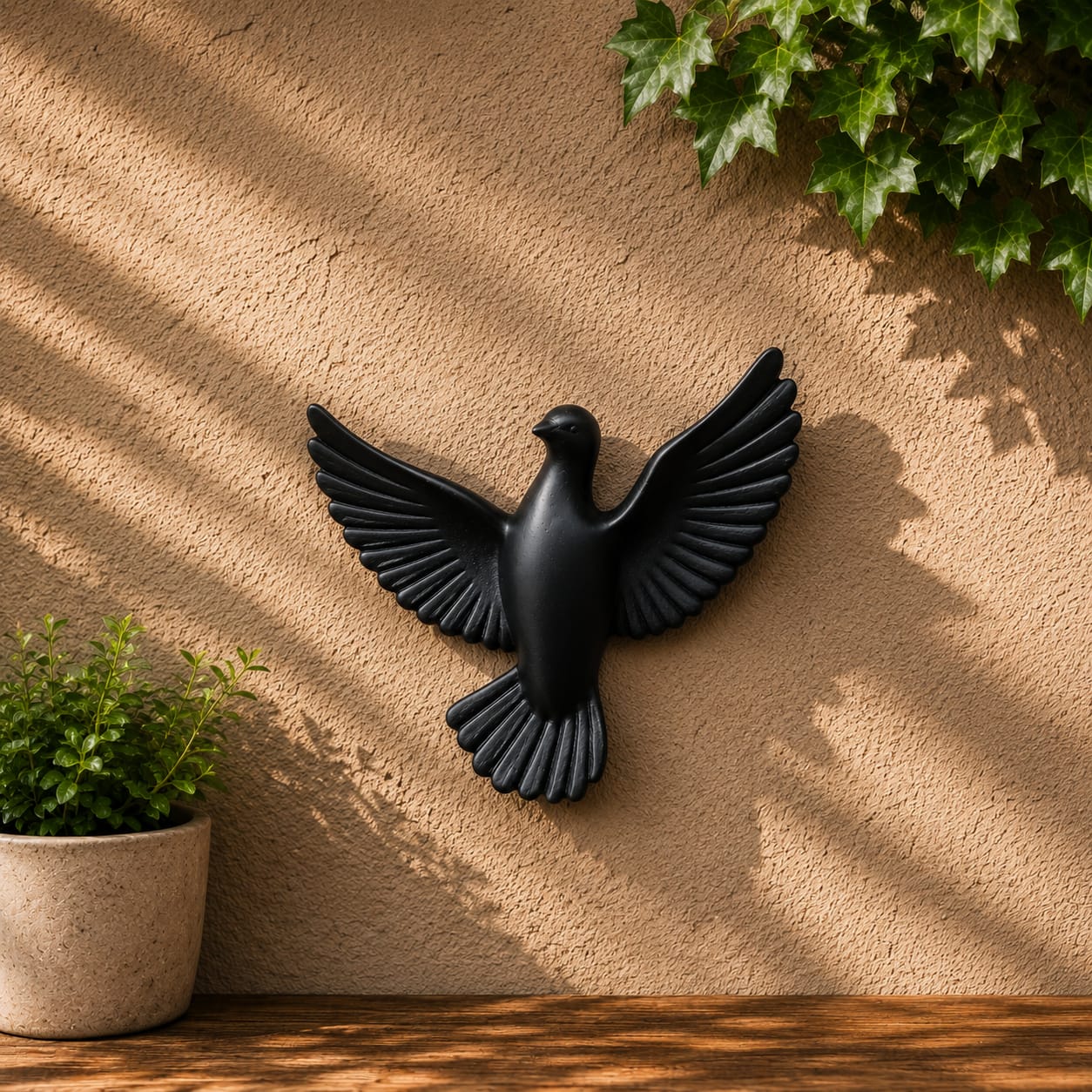 Flying Sparrow Wall Art Set – Luxury 3D Metal Bird Wall Décor (Set of 6)