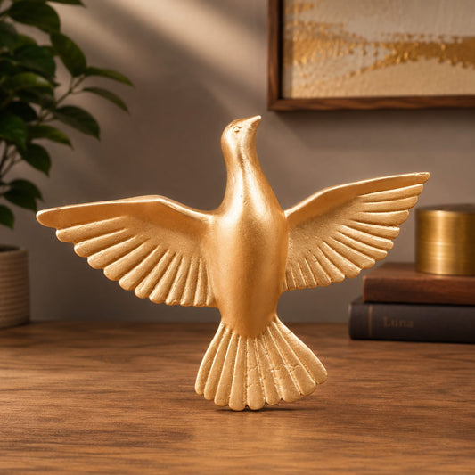 Flying Sparrow Wall Art Set – Luxury 3D Metal Bird Wall Décor (Set of 6)