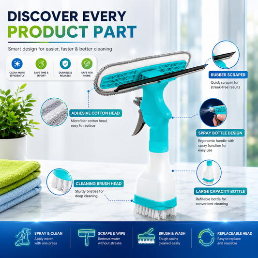 4 in 1 multifunctional cleaning spary for homes
