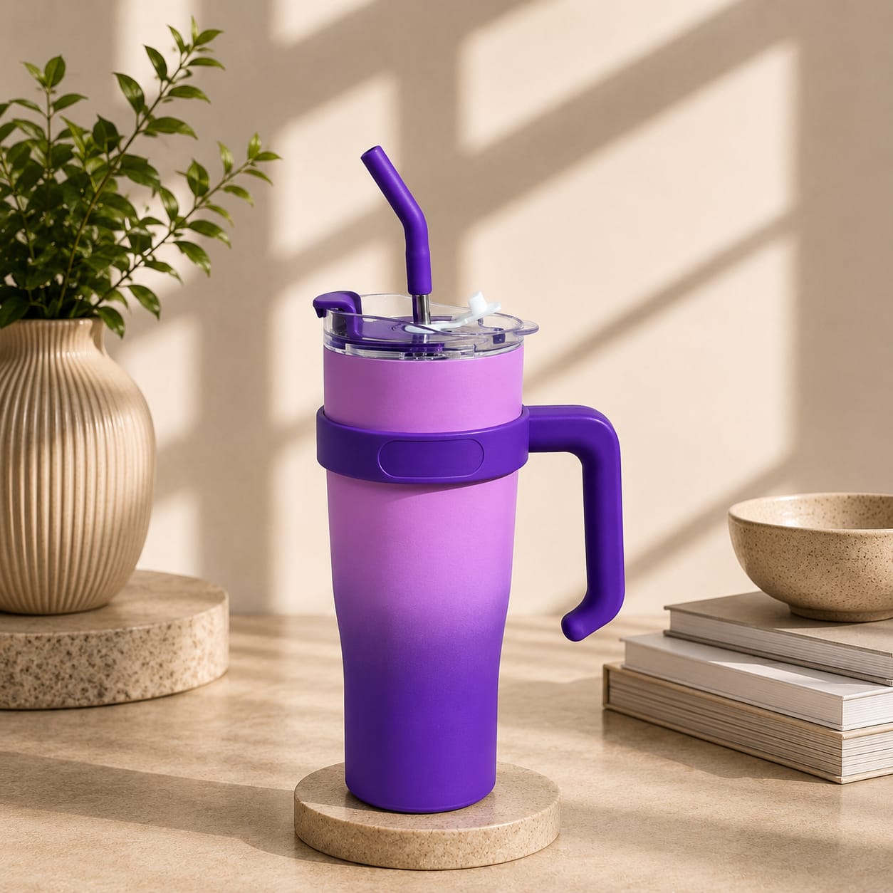 Imported Shaded 40oz Double Wall Stainless Steel Tumbler (1180ml)