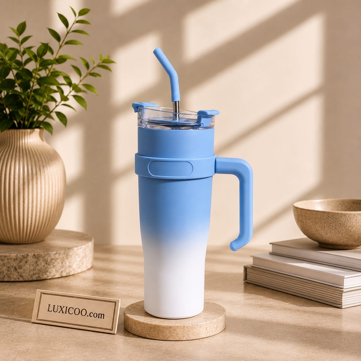 Imported Shaded 40oz Double Wall Stainless Steel Tumbler (1180ml)