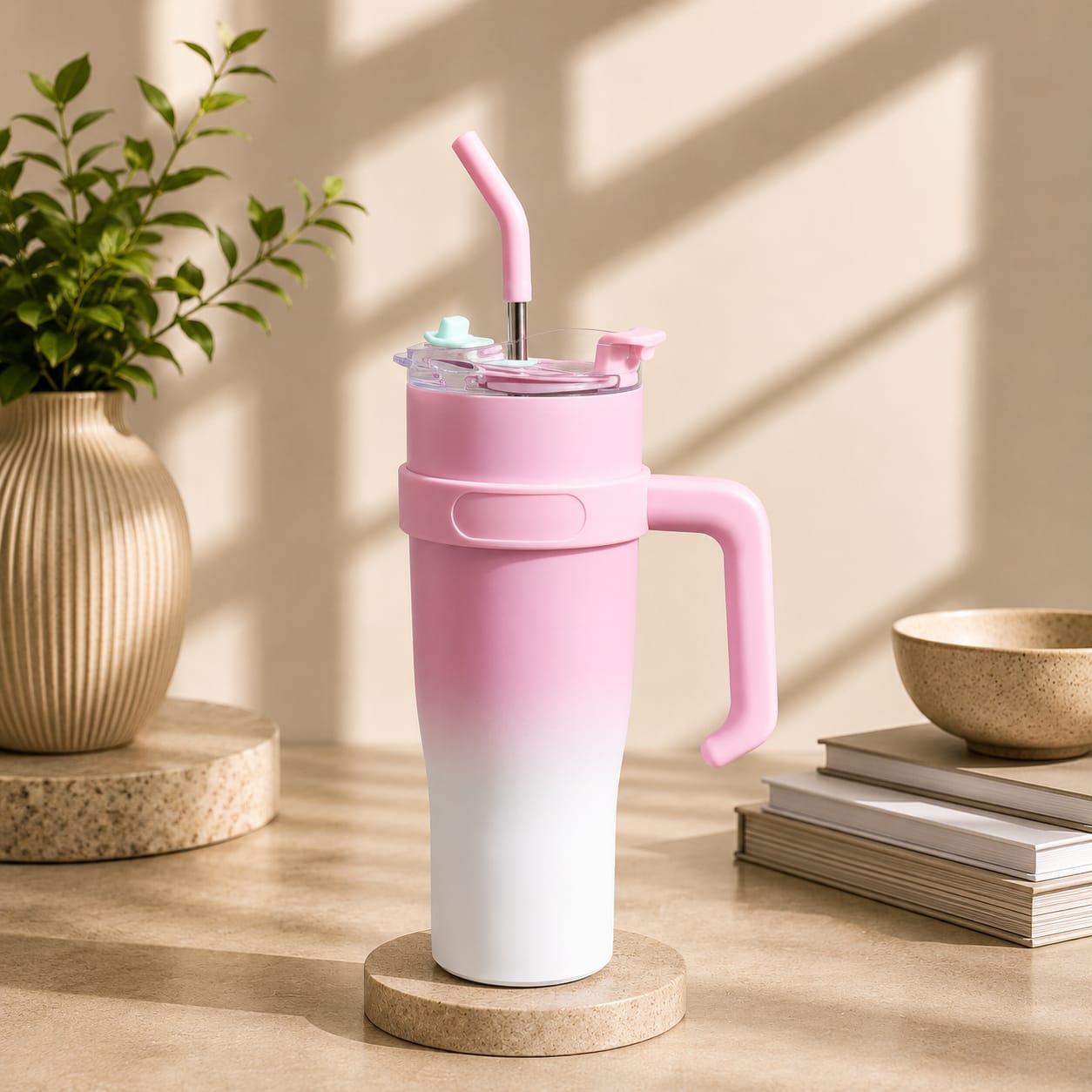 Imported Shaded 40oz Double Wall Stainless Steel Tumbler (1180ml)
