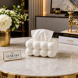 Bubble design Tissue Box Holder - Luxury Tabletop Decor