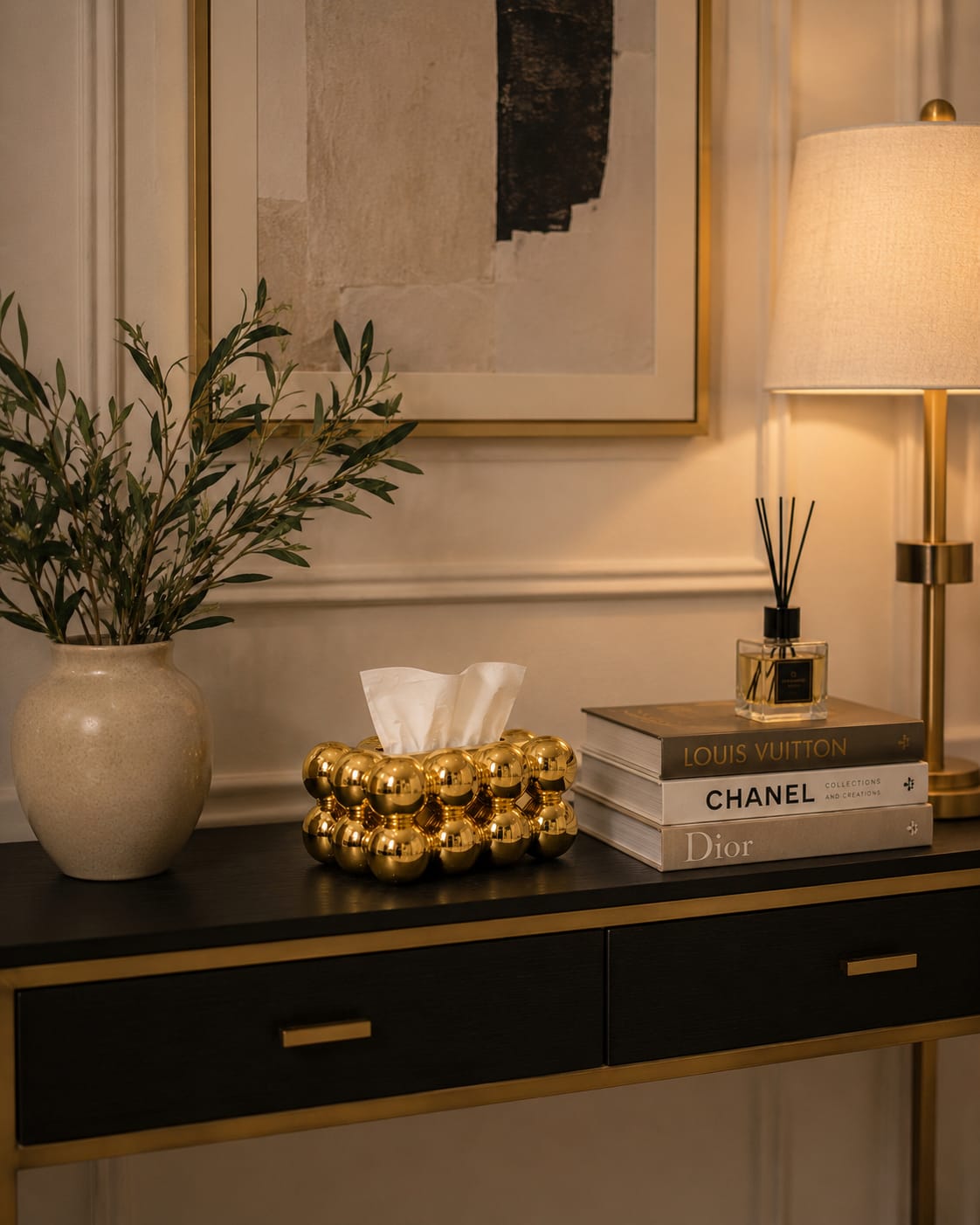 Bubble design Tissue Box Holder - Luxury Tabletop Decor