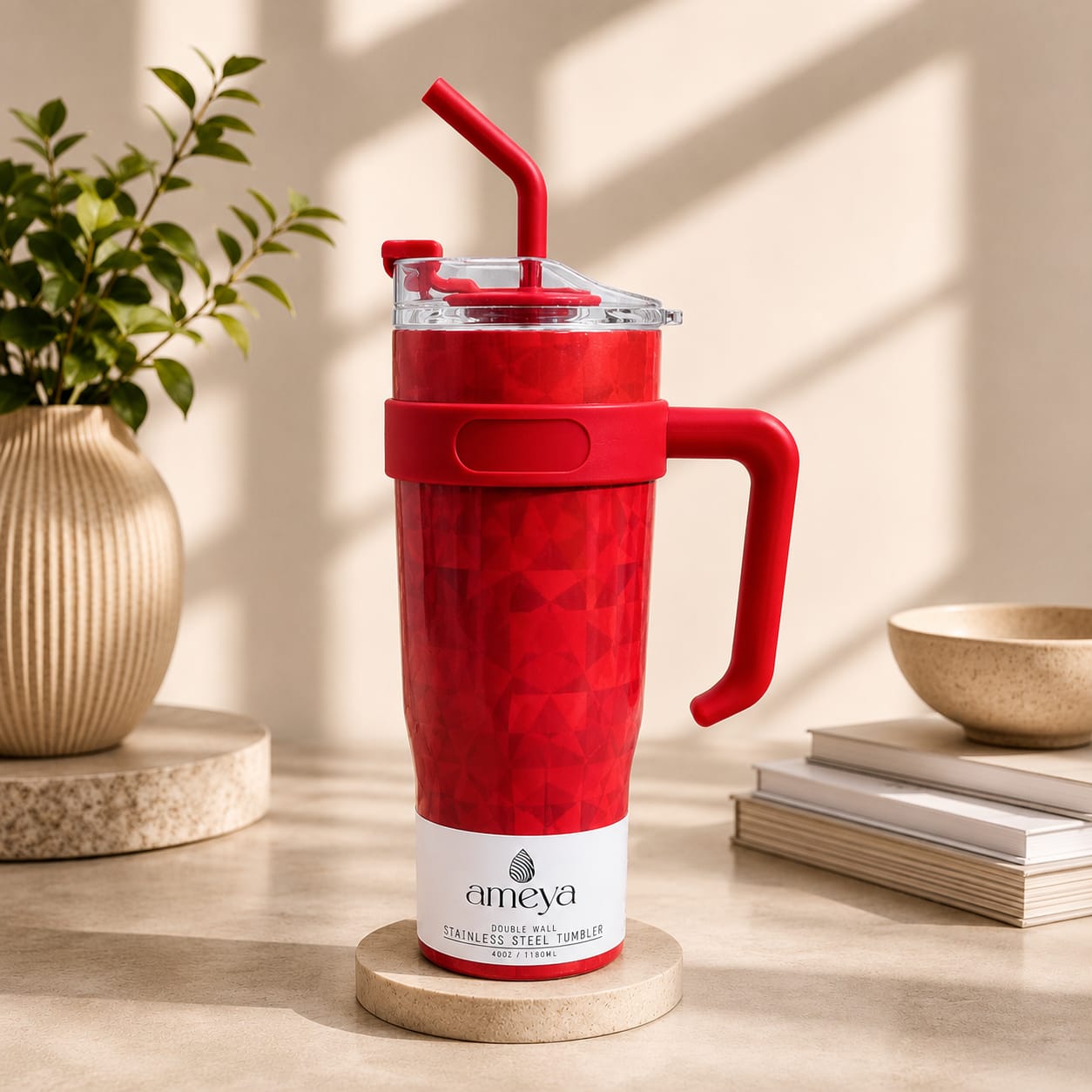 Imported Ameya 40oz Double Wall Stainless Steel Tumbler (1180ml)