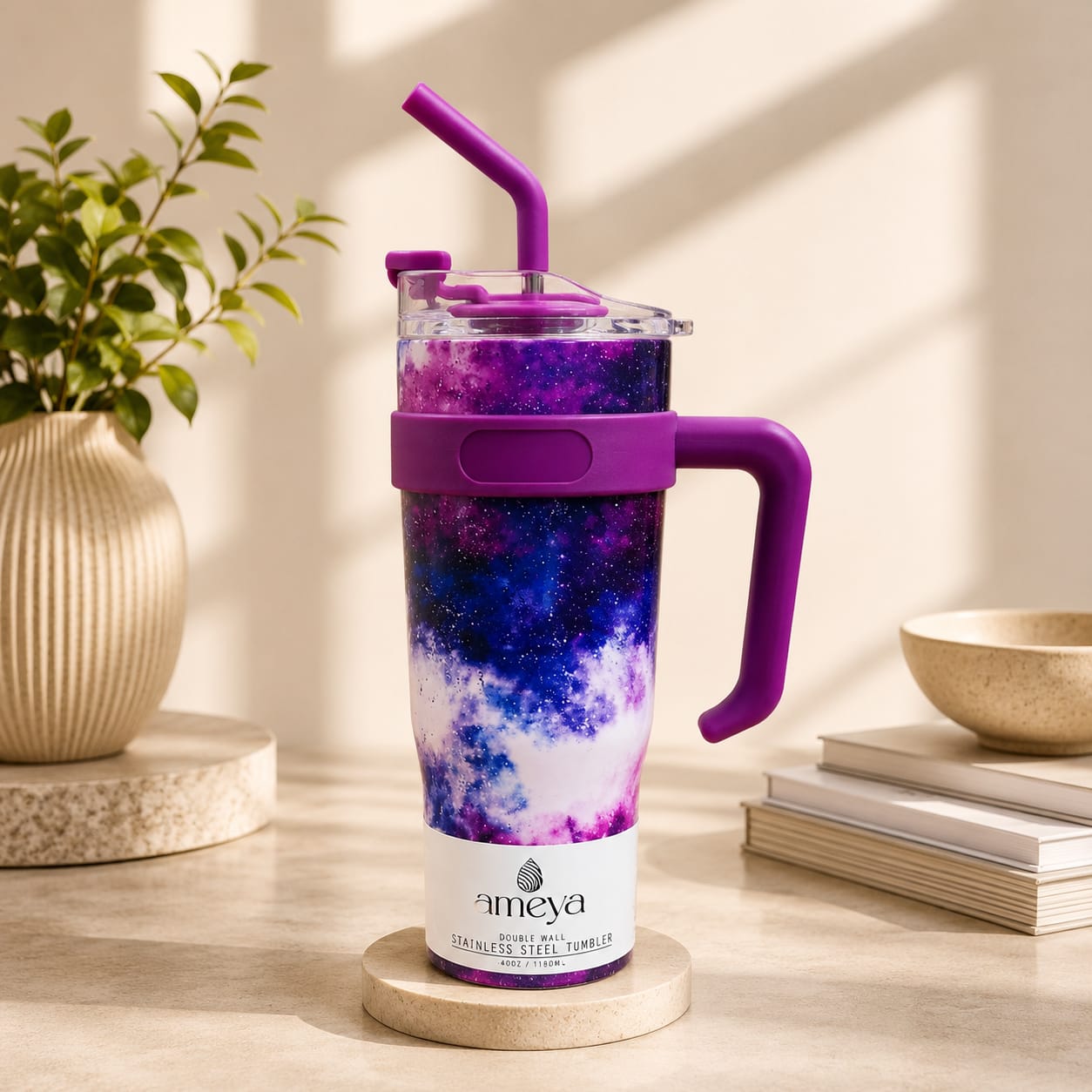 Imported Ameya 40oz Double Wall Stainless Steel Tumbler (1180ml)