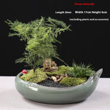 Ceramic Zisha Orchid Planting Bonsai Living Room Bonsai Basin
