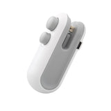 Mini 2 In 1 Sealer Heat Sealer Bag Opening Machine For Snacks Home USB Sealer Vacuum Sealer Snacks Plastic Bag Heat Sealer
